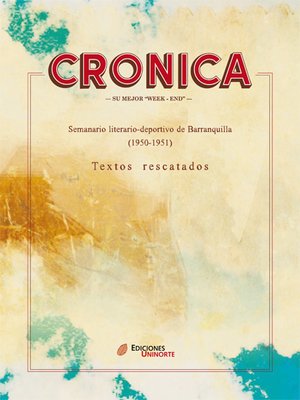 cover image of Crónica su mejor "week-end"